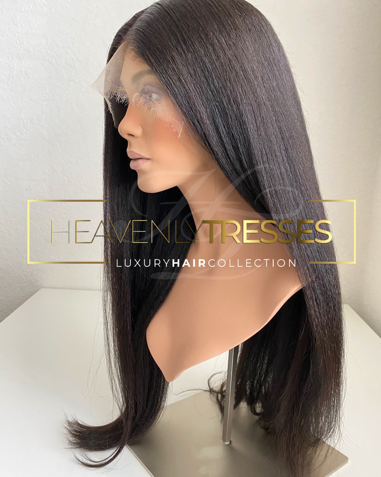 Custom Lace Wig: Virgin Kinky Straight - "Bianca"