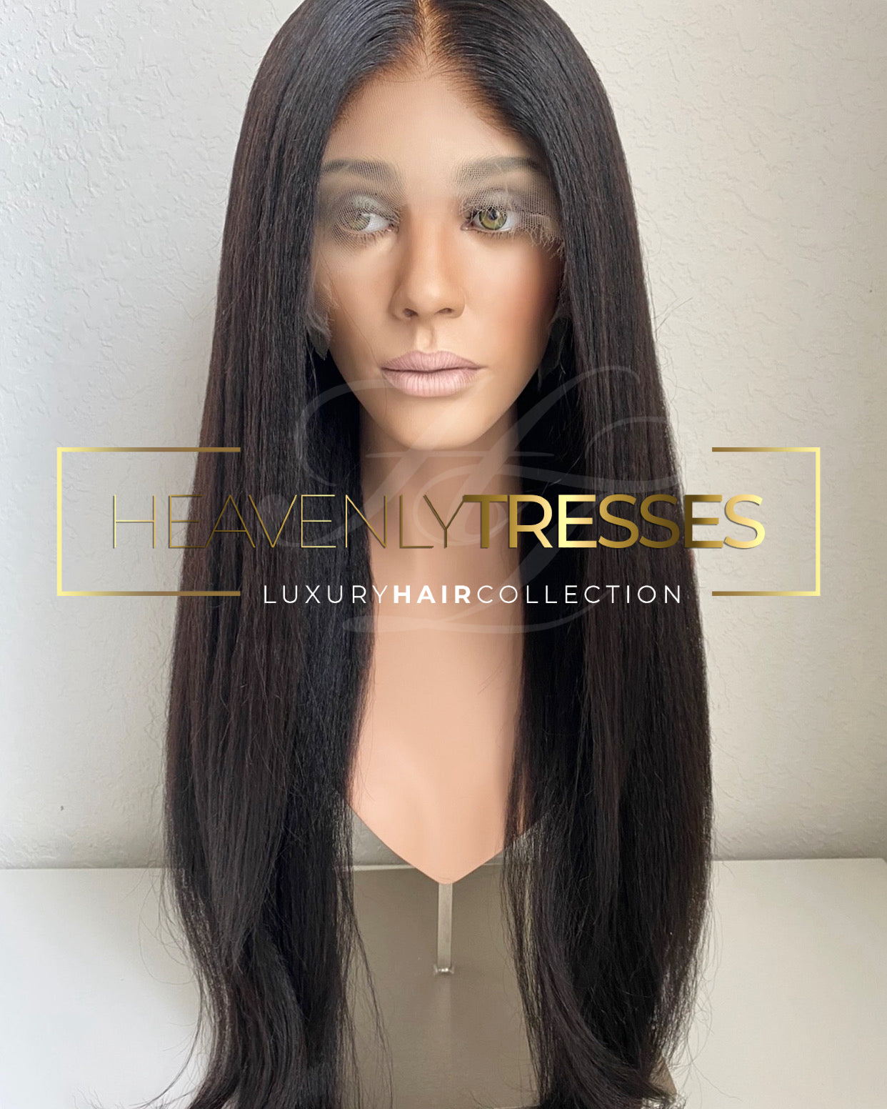 Custom Lace Wig: Virgin Kinky Straight - "Bianca"