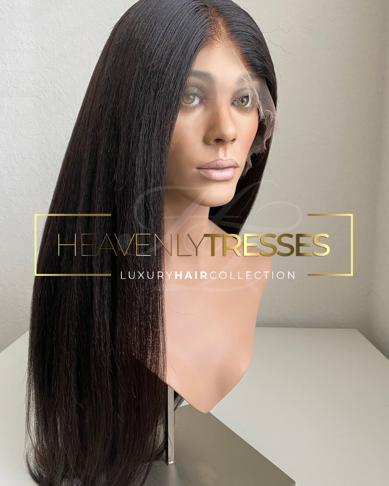 Custom Lace Wig: Virgin Kinky Straight - "Bianca"