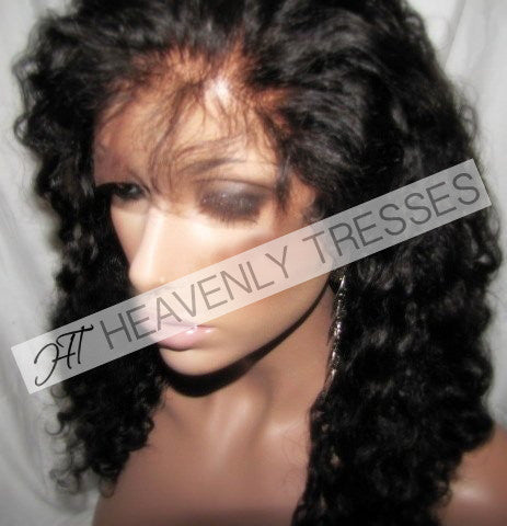 Kinky Curly Full Lace Wig by Heavenly Tresses